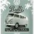 Placa metalica - Volkswagen Bulli - 30x40 cm